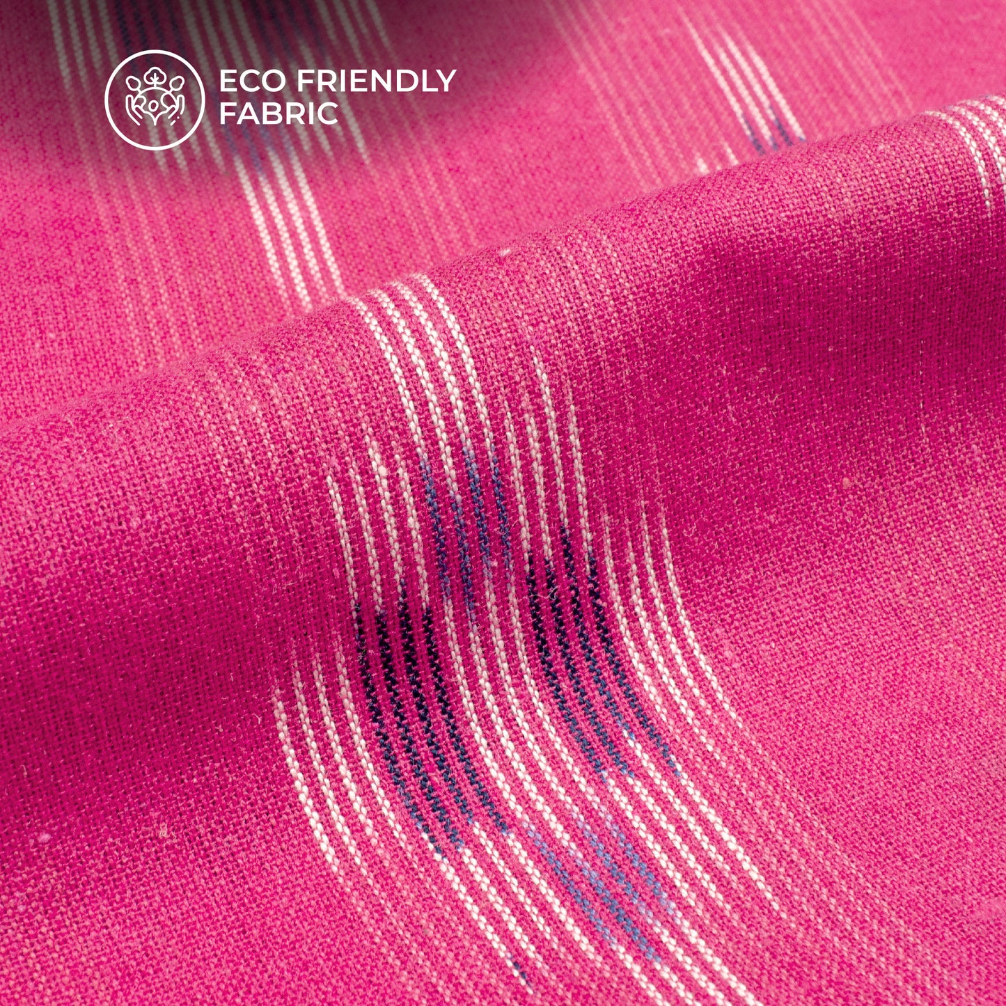 Pre-Washed Pochampally Ikat Weave Cotton Fabric