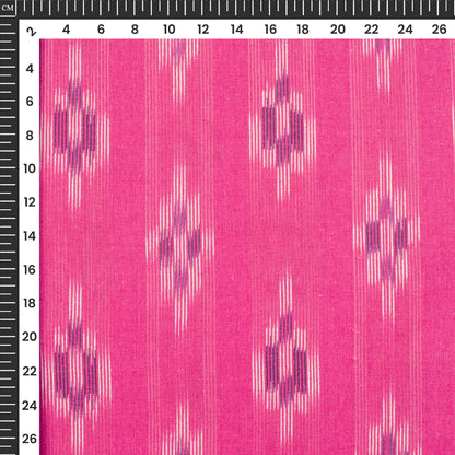 Pre-Washed Pochampally Ikat Weave Cotton Fabric