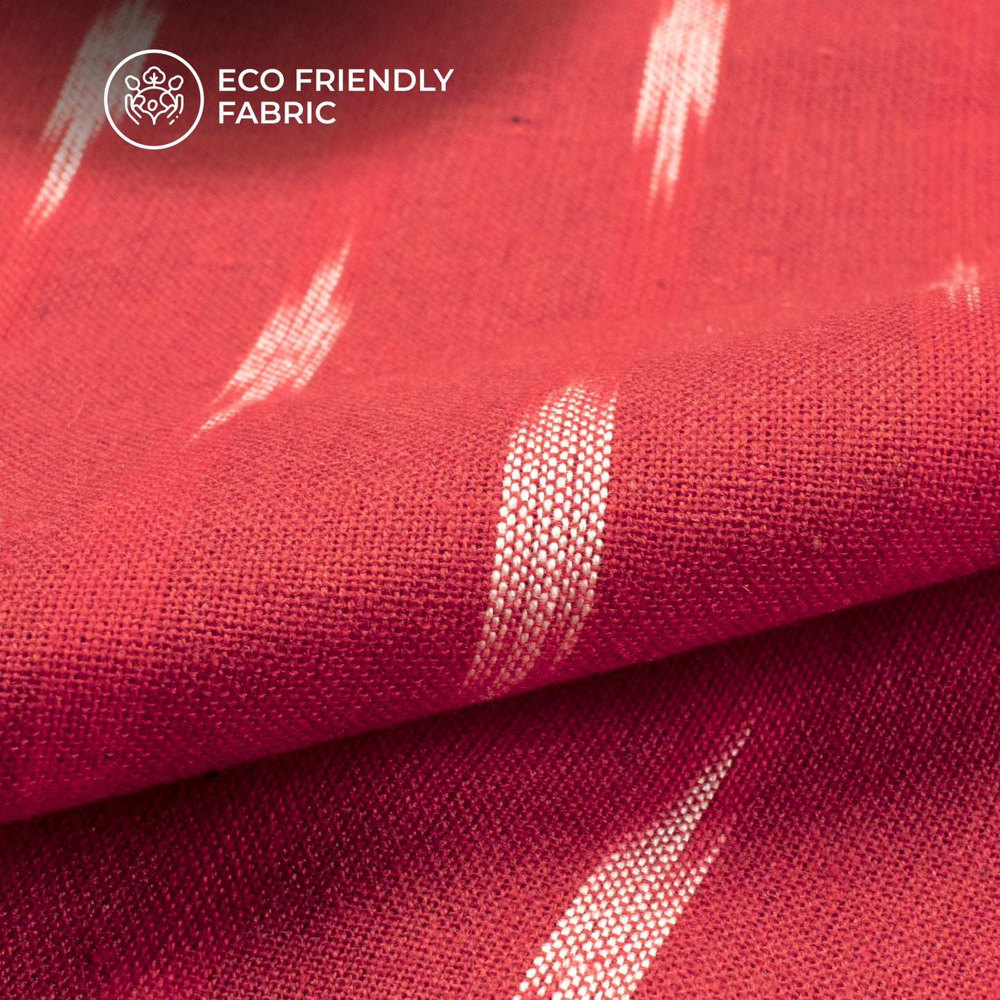 Pre-Washed Pochampally Ikat Weave Cotton Fabric