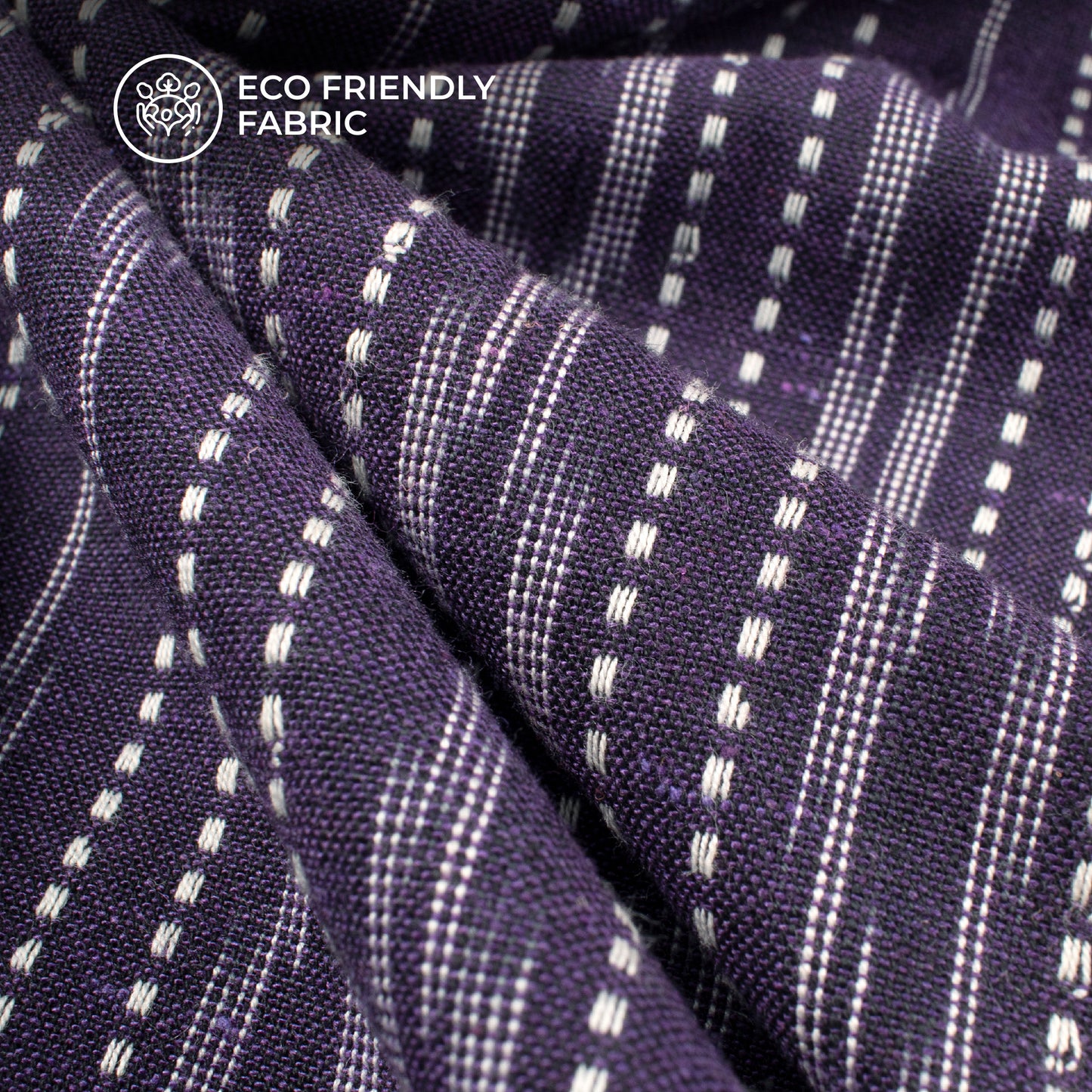 Pre-Washed Pochampally Dobby Ikat Weave Cotton Fabric