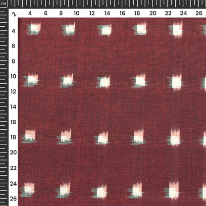 Pre-Washed Pochampally Double Ikat Weave Cotton Fabric