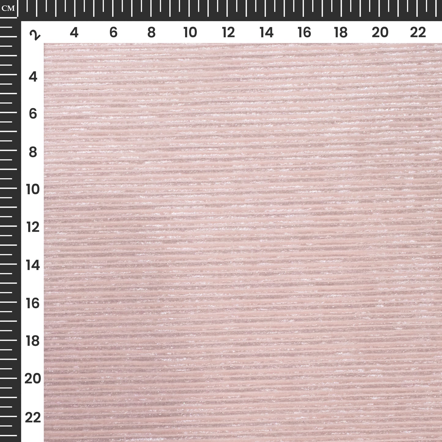 Exclusive Peach Stripes Luxurious Imported Velvet Fabric