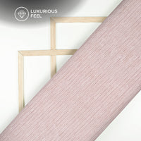 Exclusive Peach Stripes Luxurious Imported Velvet Fabric