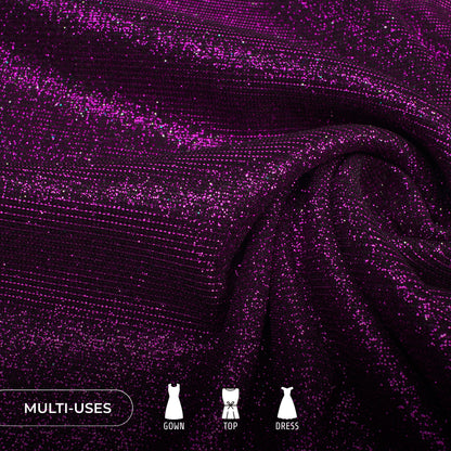 ShimmerX Glitter Fabric - Imported Luxury for Trend-Driven Designers