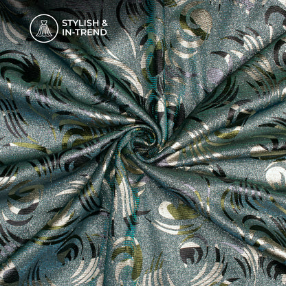 Luxury Imported Metallic Fabric - For Designer Garments & Studio Photography