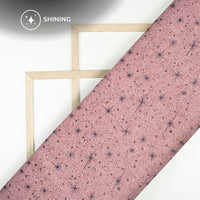 High-Quality Foil Work Imported Fabric - Perfect for Fashion Garment Photography