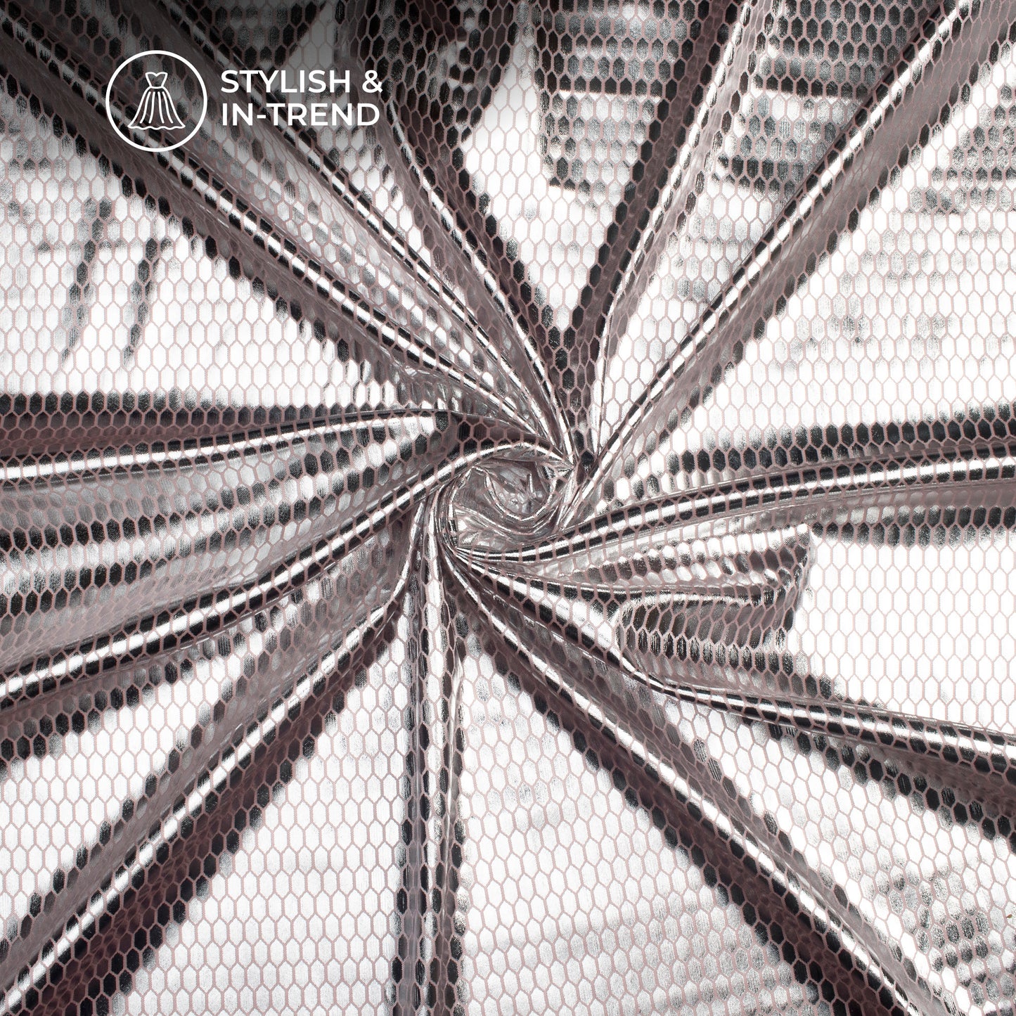 Imported Luster Material – Ideal for Couture Outfits on the Catwalk