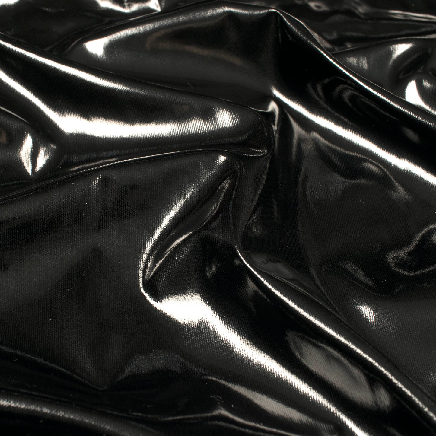 Luxurious Glossy Black Imported Fabric For DIY Creators