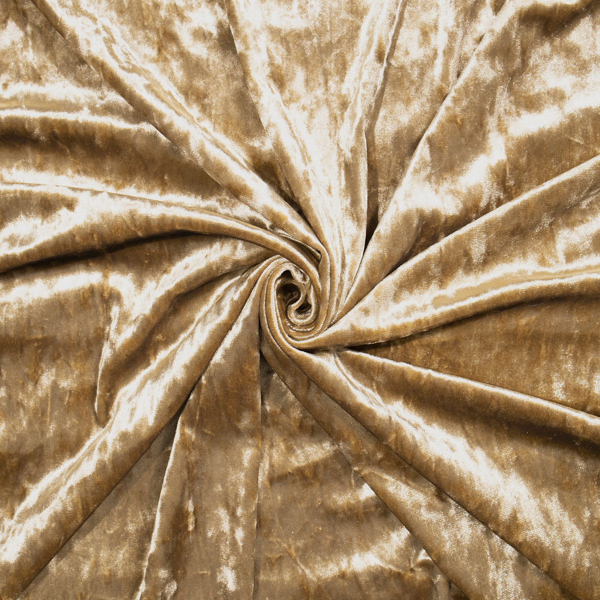 Luxurious Brown Imported Stretched Velvet Fabric