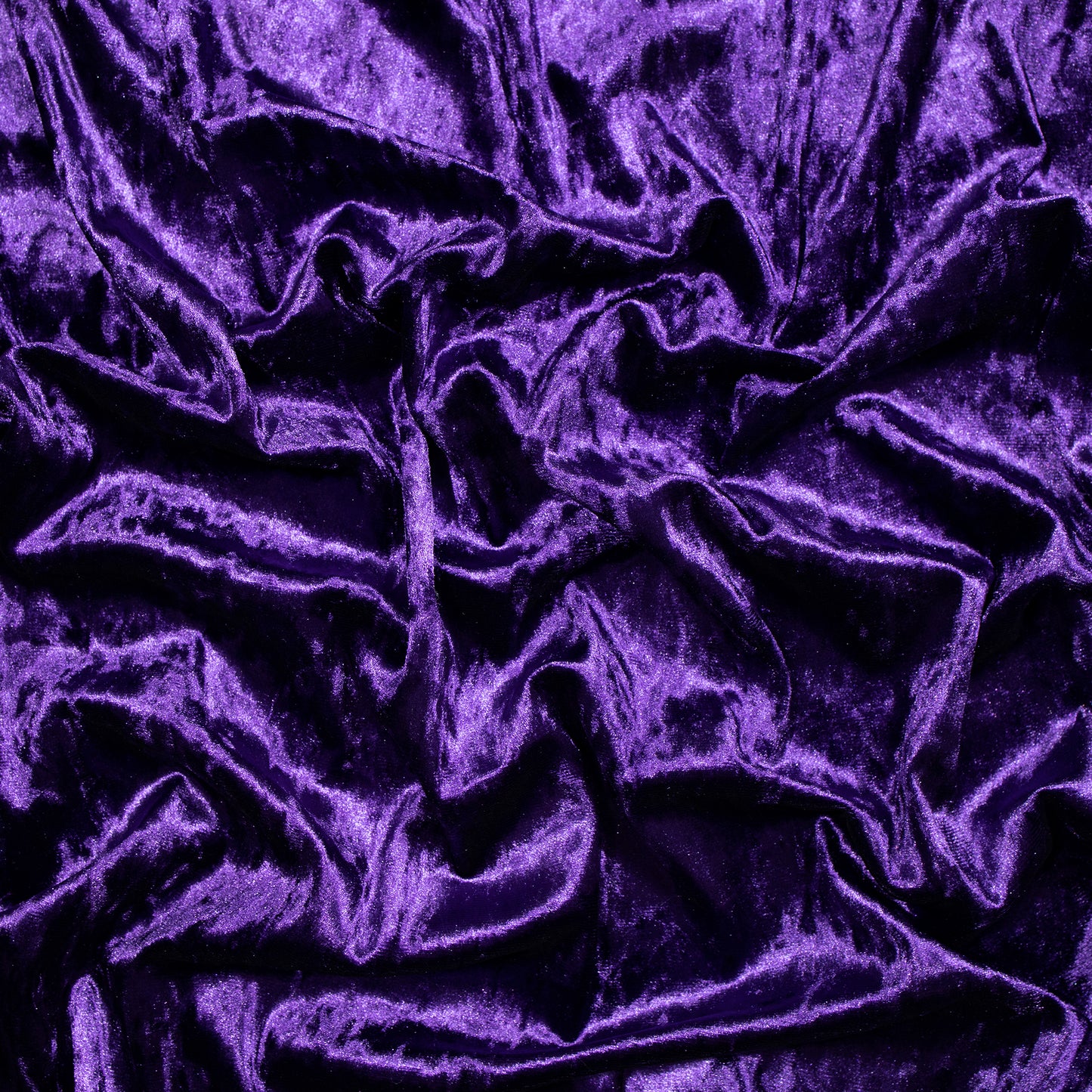 Luxurious Dark Purple Imported Stretched Velvet Fabric