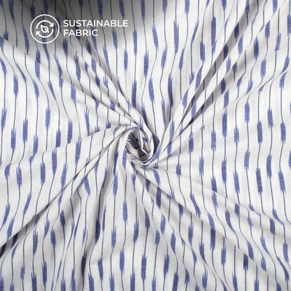 Pre-Washed Pochampally Ikat Weave Cotton Fabric