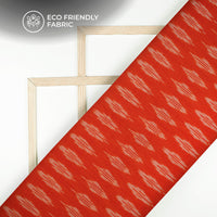 Pre-Washed Pochampally Ikat Weave Cotton Fabric