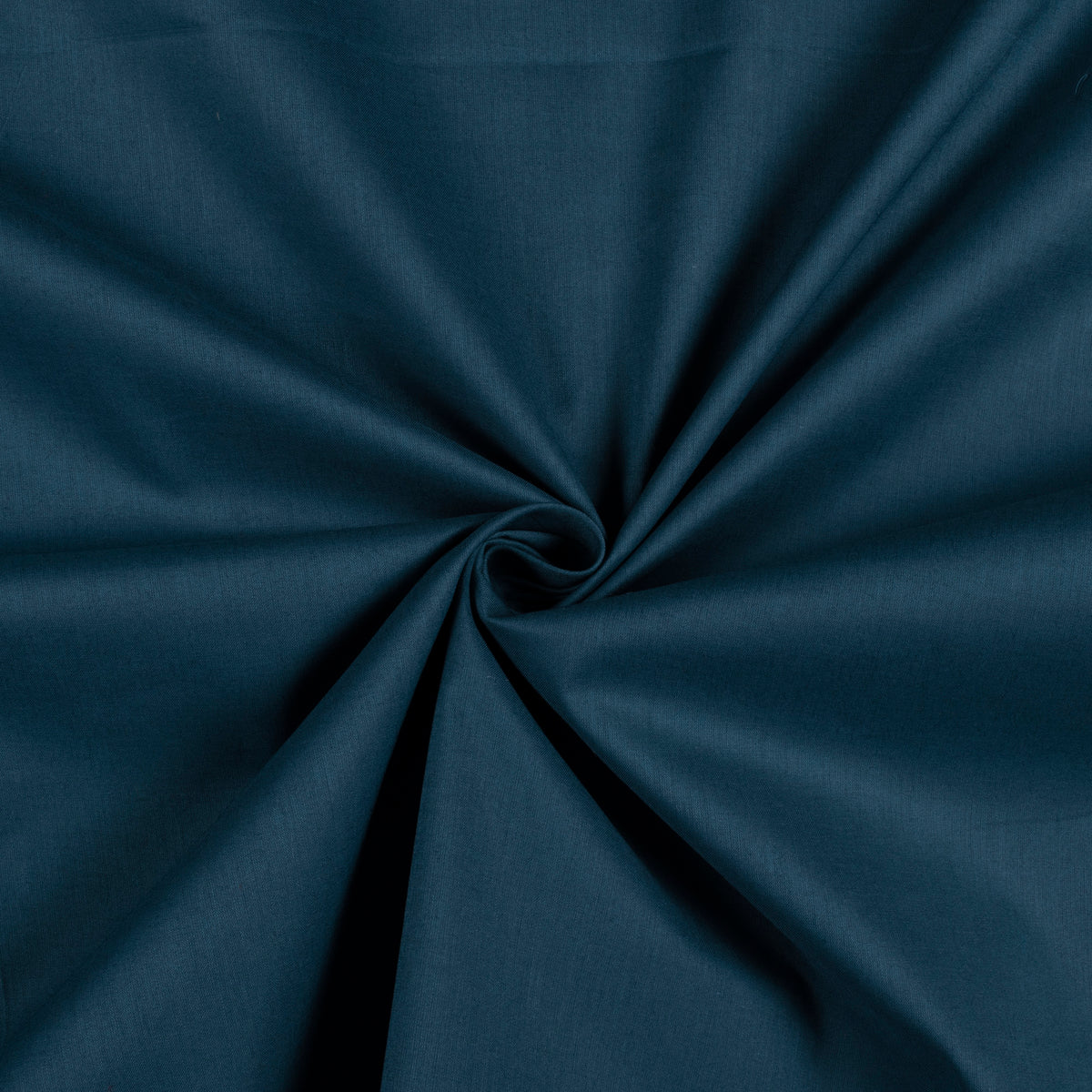 Dark Astronaut Blue Plain Cotton Cambric Fabric