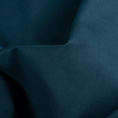 Dark Astronaut Blue Plain Cotton Cambric Fabric