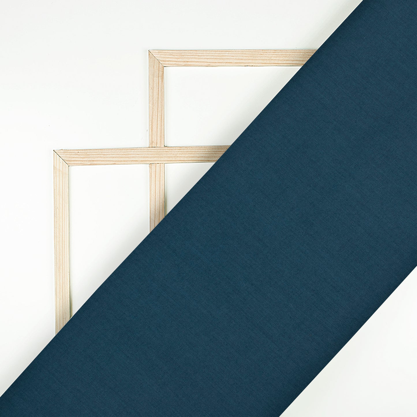 Dark Astronaut Blue Plain Cotton Cambric Fabric