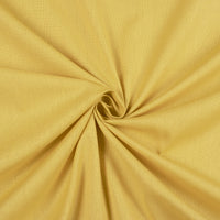 Flax Yellow Plain Cotton Flex Fabric