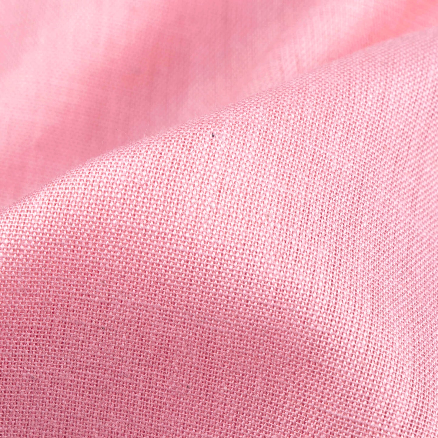 Careys Pink Plain Cotton Flex Fabric