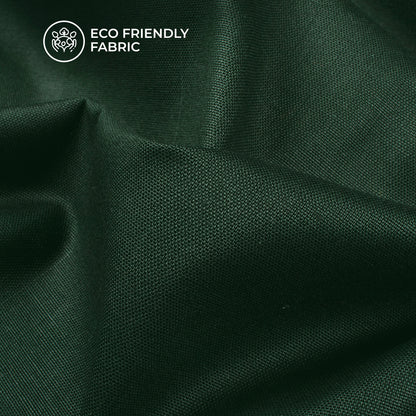 Sacramento Green Plain Cotton Flex Fabric