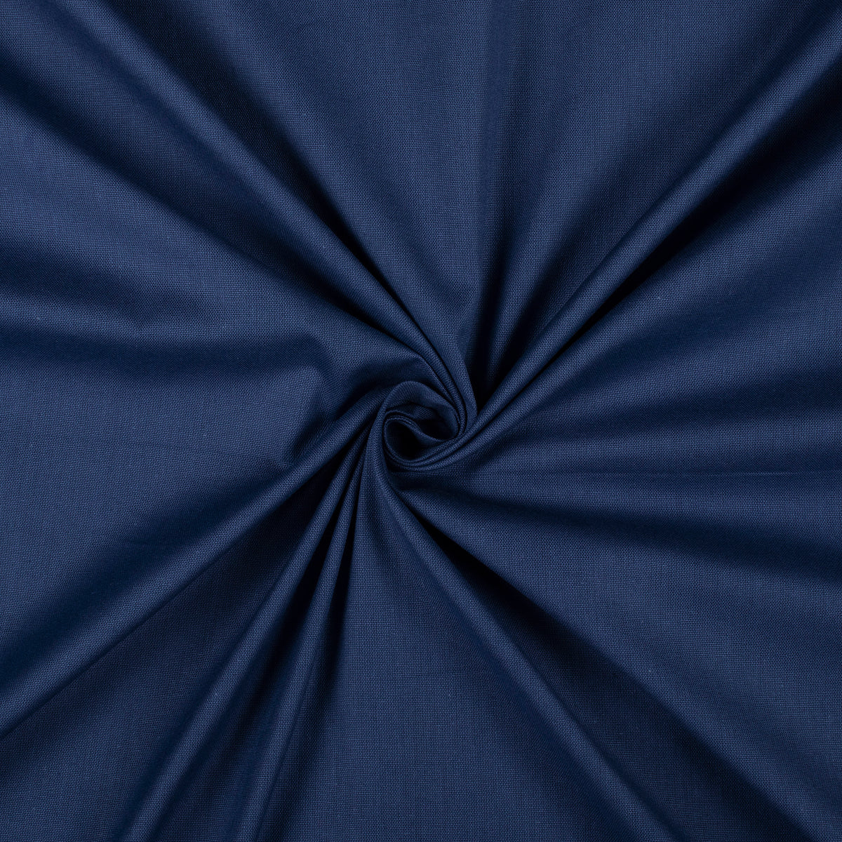 Yale Blue Plain Cotton Flex Fabric