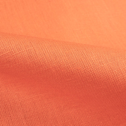 Coral Orange Plain Cotton Flex Fabric