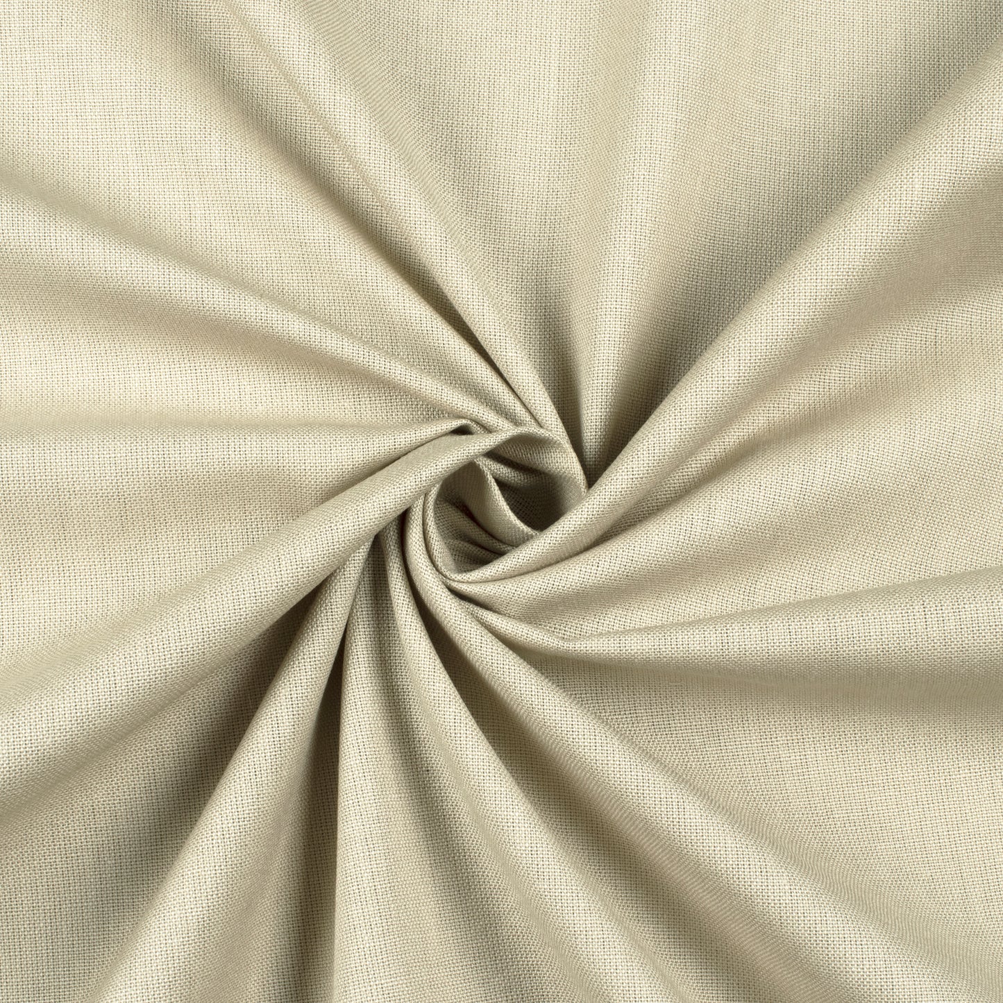 Coffee Cream Plain Cotton Flex Fabric