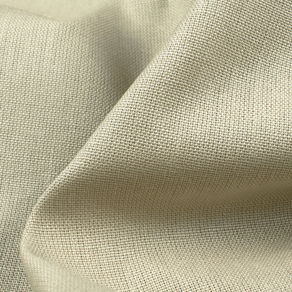 Coffee Cream Plain Cotton Flex Fabric