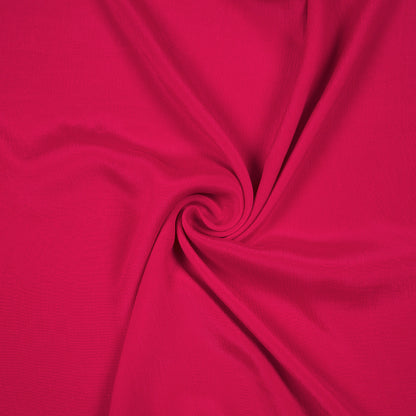 Magenta Pink Plain Pure Chinnon Chiffon Fabric