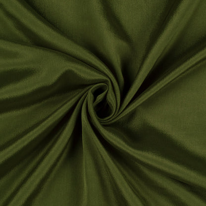 Moss Green Plain Pure Chinnon Chiffon Fabric