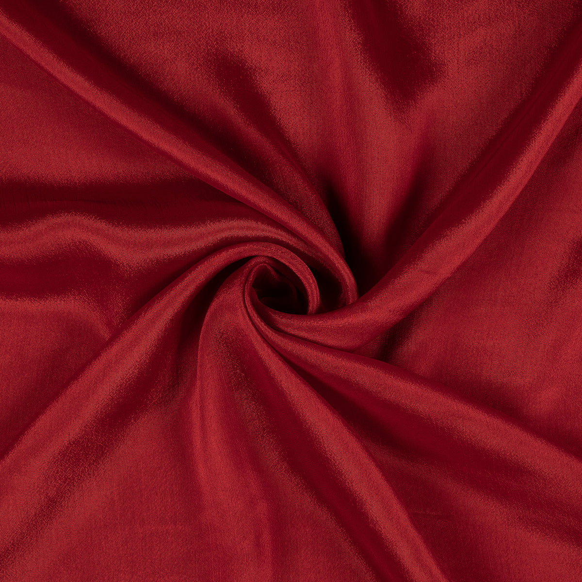 Blood Red Plain Pure Chinnon Chiffon Fabric