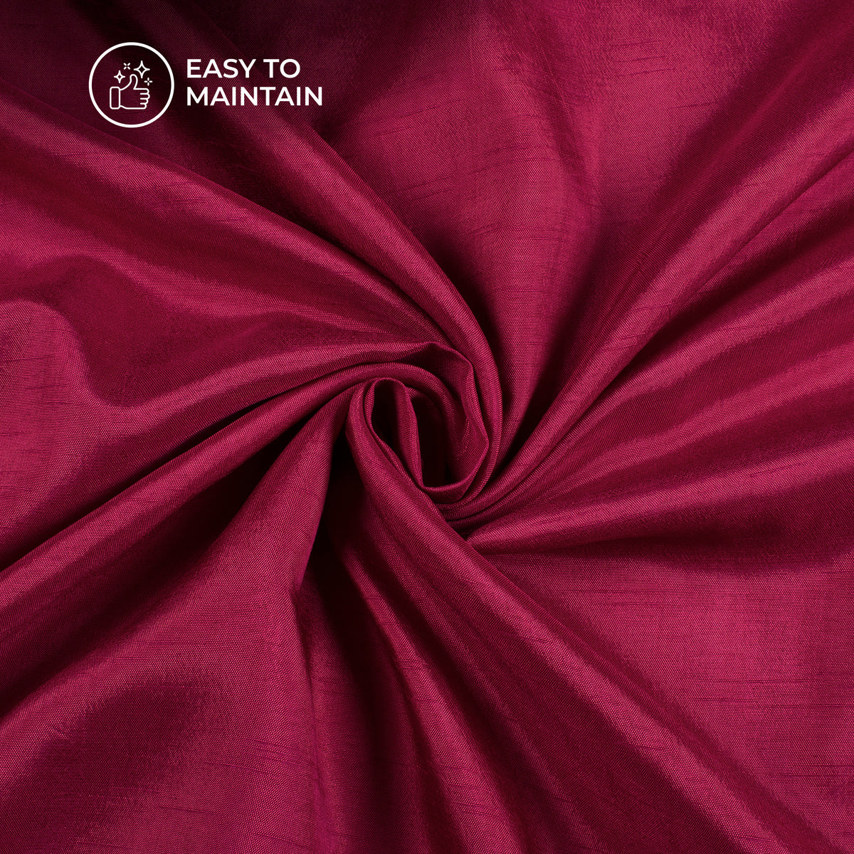 Magenta Pink Plain Pure Dola Silk Fabric For Wholesale