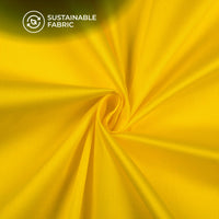 Yellow Plain Glazed Cotton Fabric