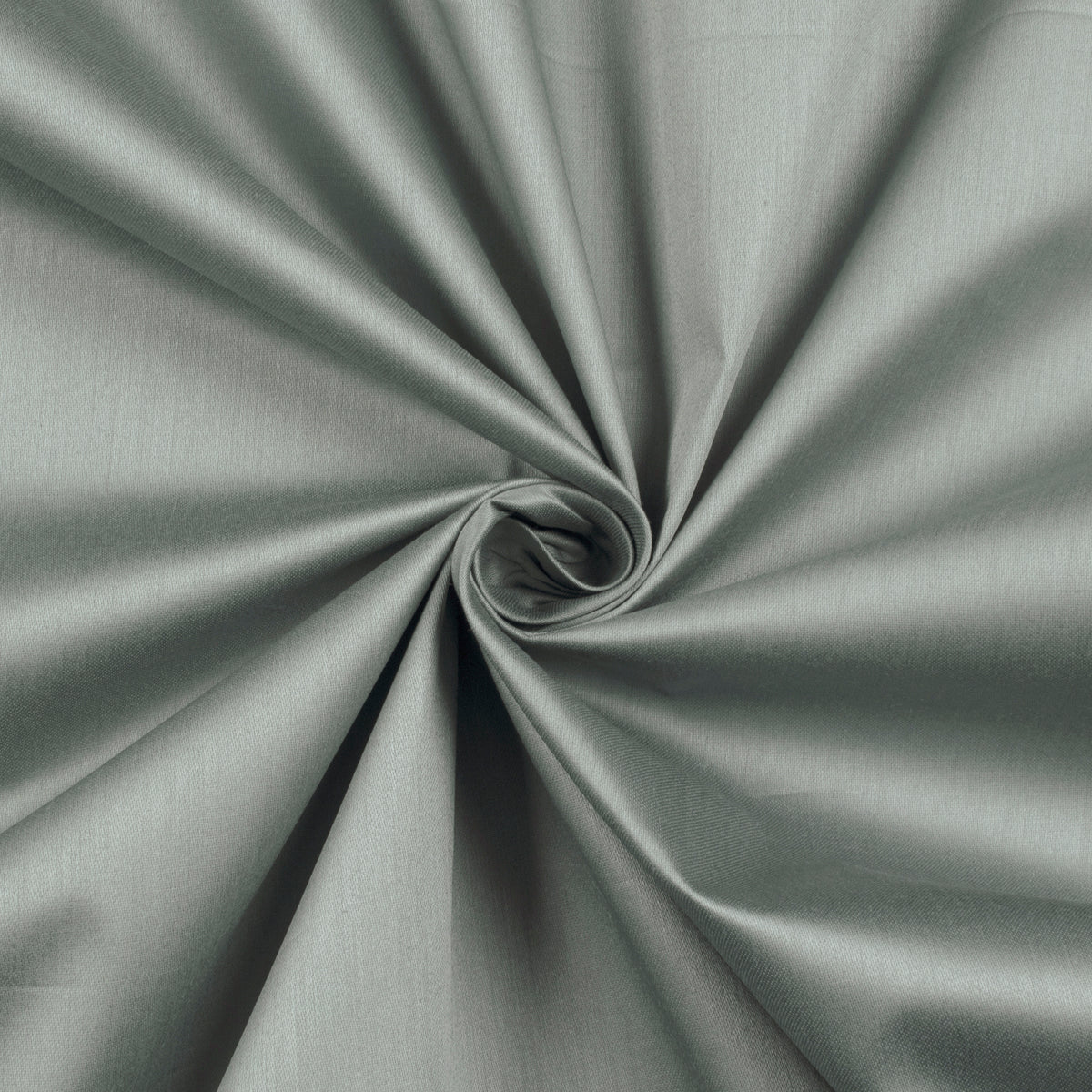 Anchor Grey Plain Glazed Cotton Fabric