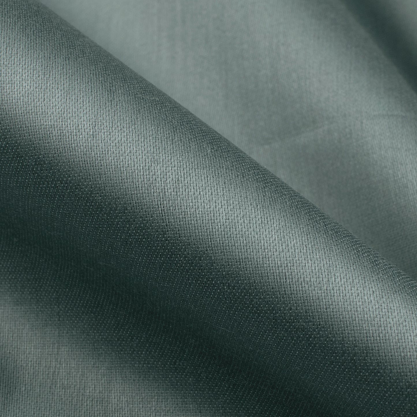 Anchor Grey Plain Glazed Cotton Fabric