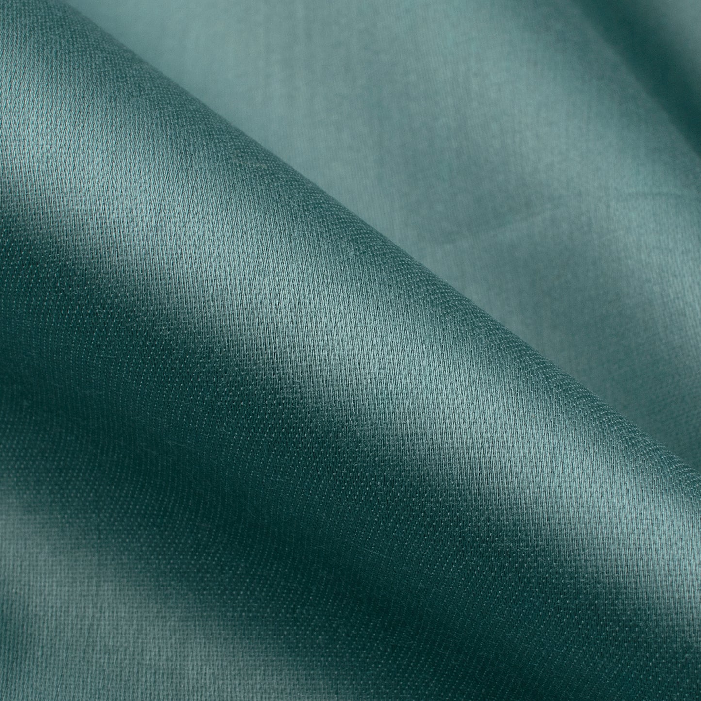 Pigeon Blue Plain Glazed Cotton Fabric