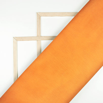 Honey Yellow Plain Cotton Mulmul Fabric