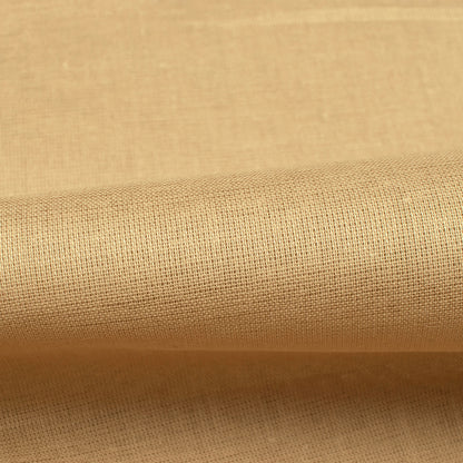 Khaki Brown Plain Cotton Mulmul Fabric