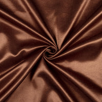 Cinnamon Brown Plain Pure Mashru Silk Fabric