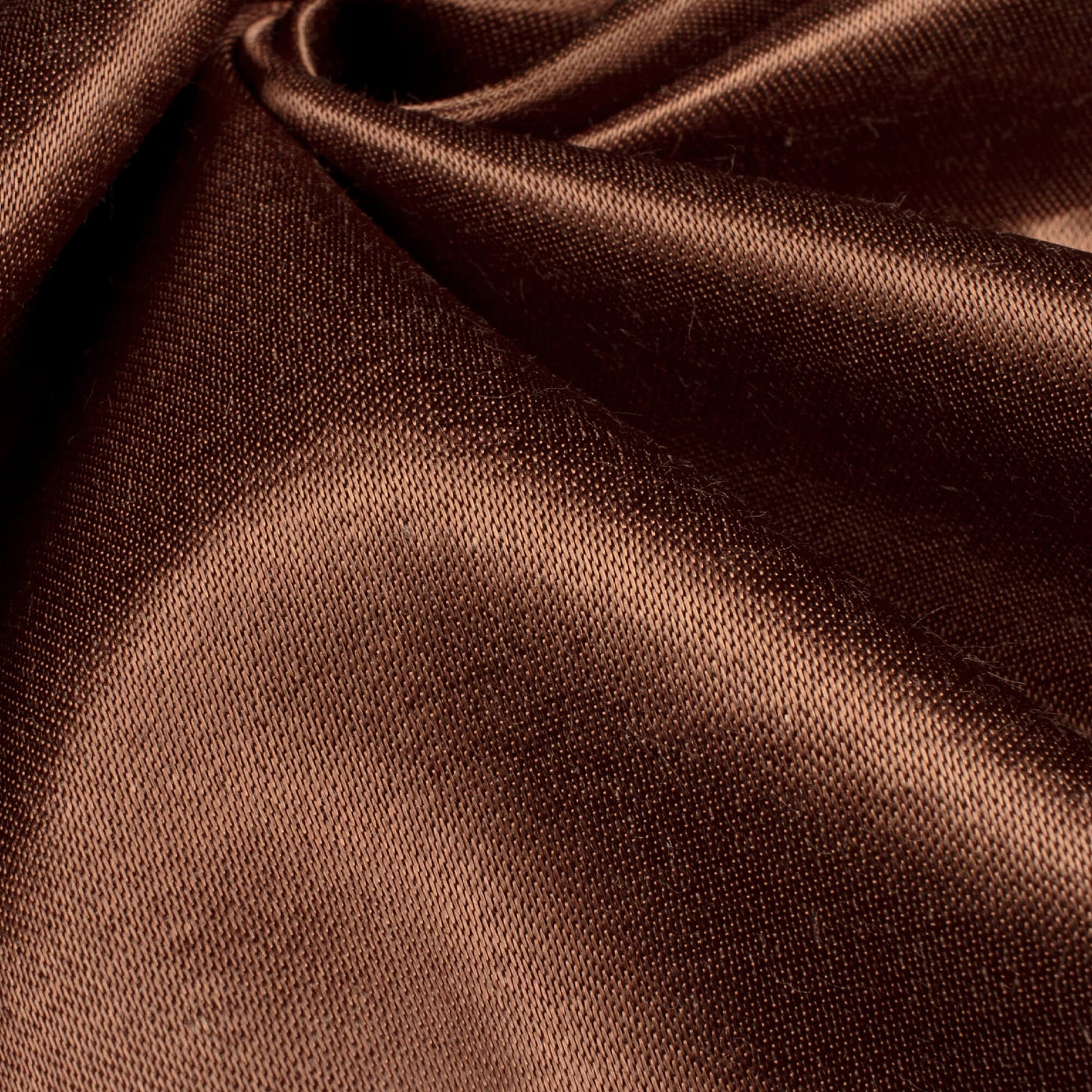 Cinnamon Brown Plain Pure Mashru Silk Fabric
