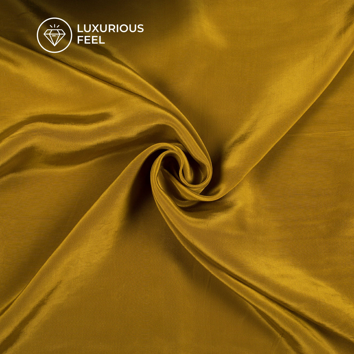 Peanut Brown Plain Pure Natural Crepe Fabric