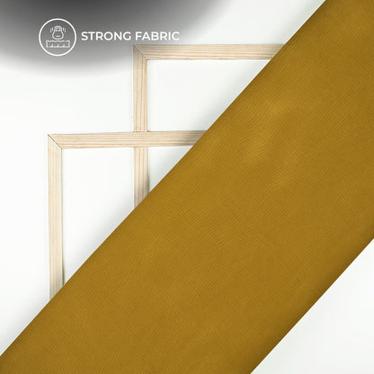 Peanut Brown Plain Pure Natural Crepe Fabric