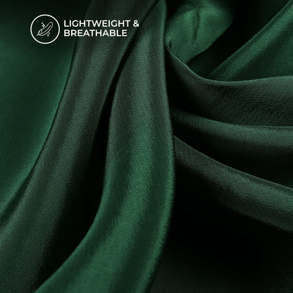Castleton Green Plain Pure Natural Crepe Fabric