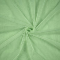 Pistachio Green Plain Premium Quality Butterfly Net Fabric