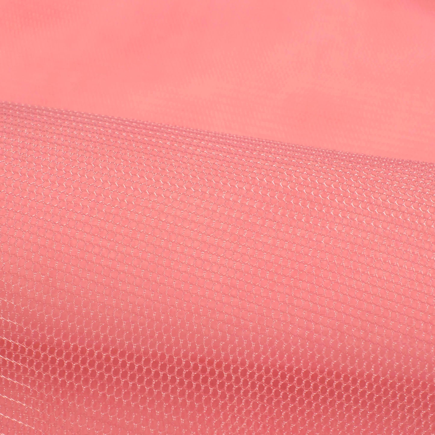 Baby Pink Plain Premium Quality Butterfly Net Fabric