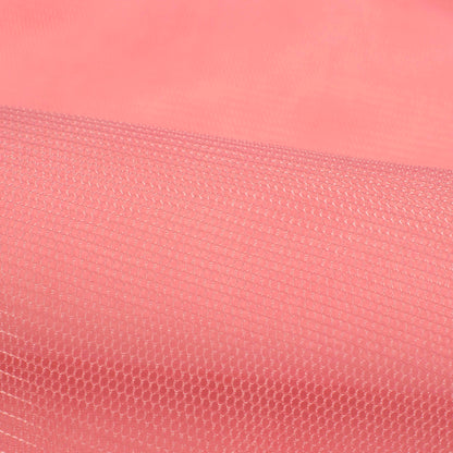Baby Pink Plain Premium Quality Butterfly Net Fabric