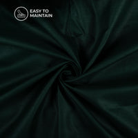 Castleton Green Plain Blend Cotton Slub Fabric