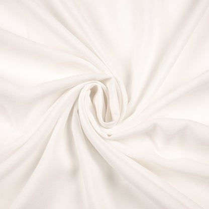 White Plain Viscose Rayon Fabric