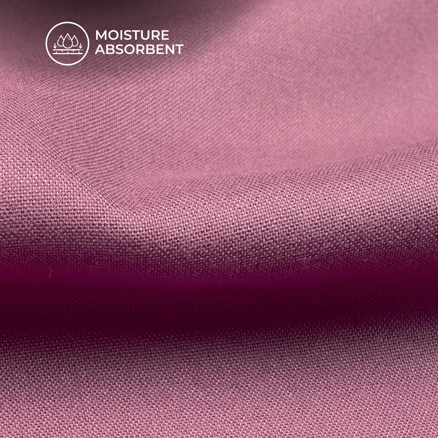 Plum Purple Plain Viscose Rayon Fabric