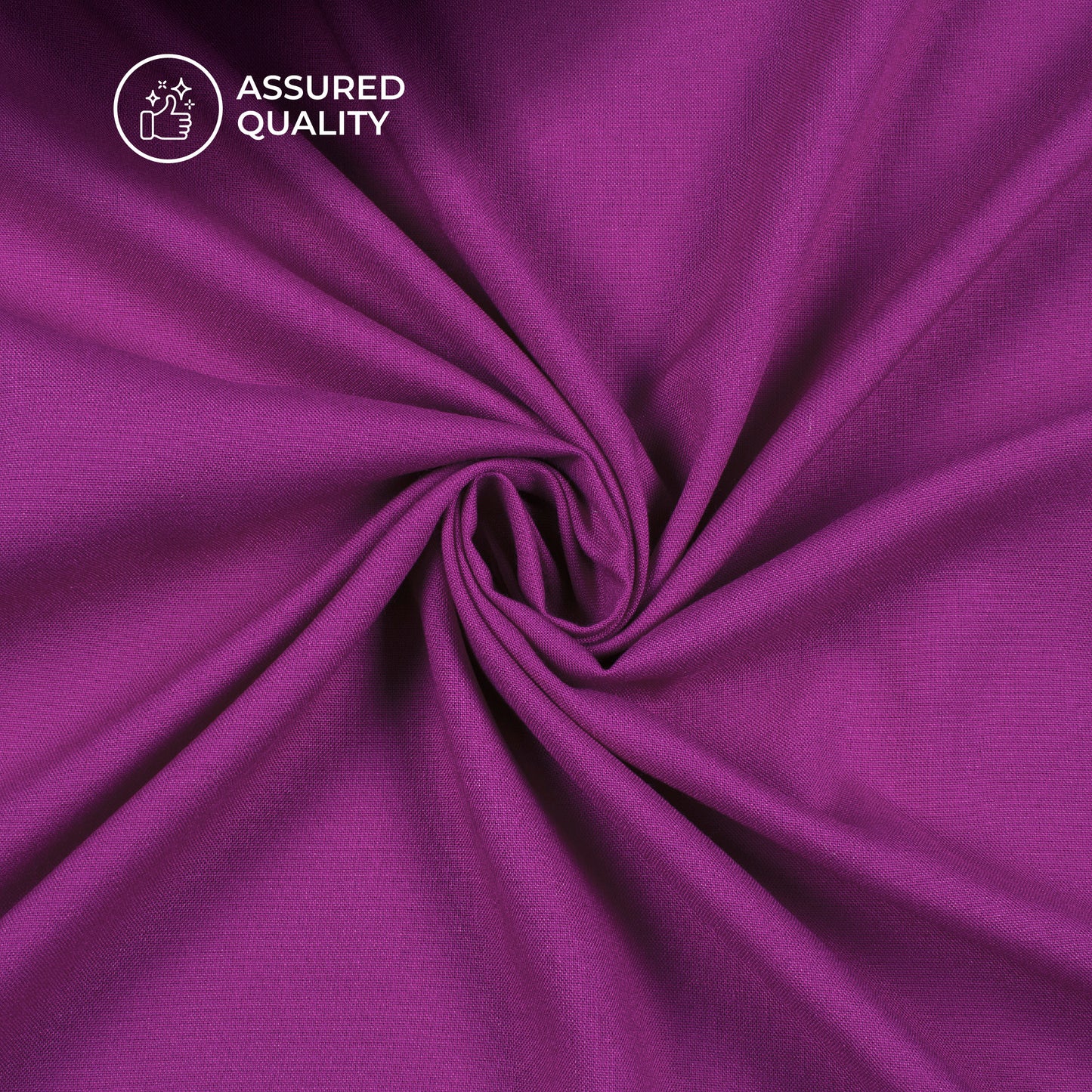 Dark Purple Plain Viscose Rayon Fabric