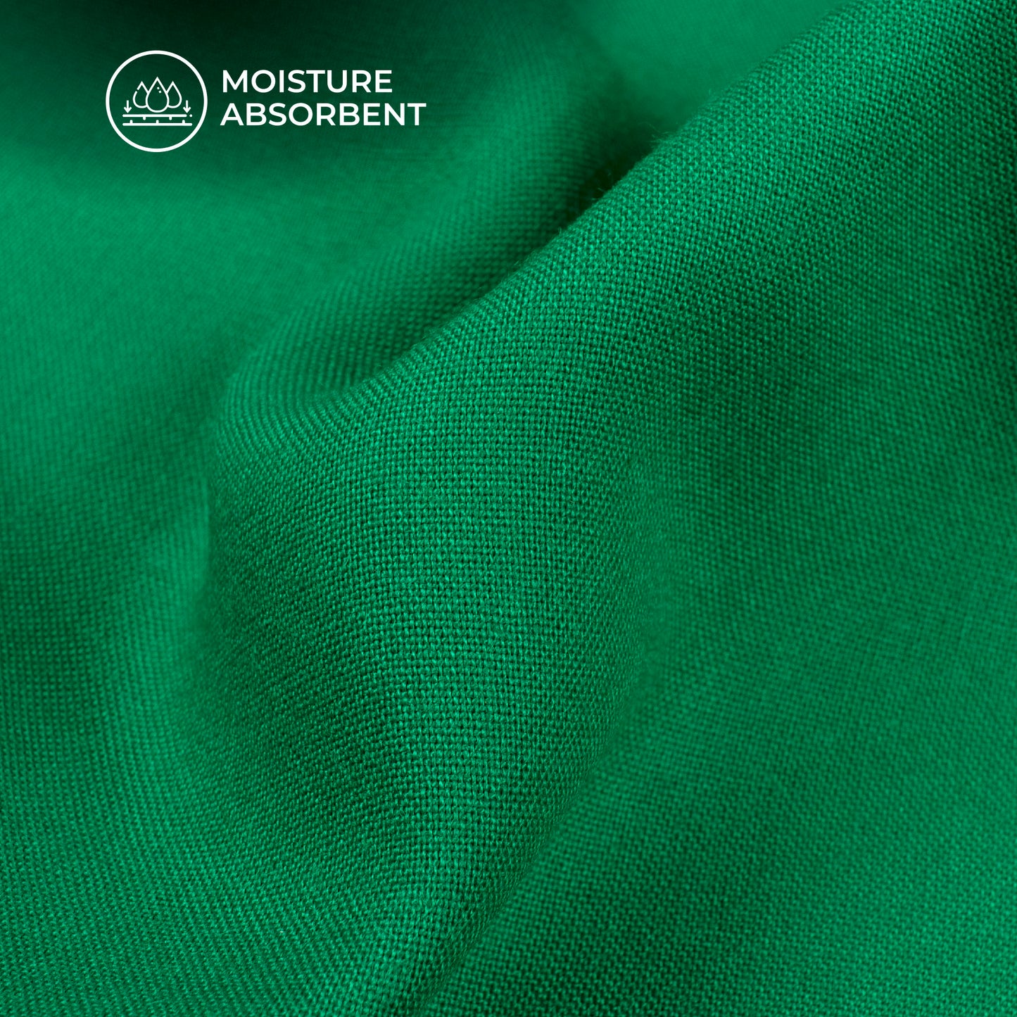 Green Plain Viscose Rayon Fabric