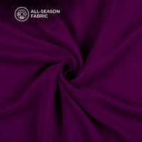 Violet Plain Pure Georgette Fabric